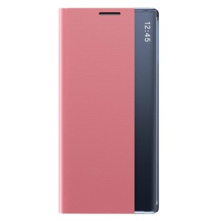 Etui z klapką z funkcją podstawki do Xiaomi Redmi Note 8 Pro różowy