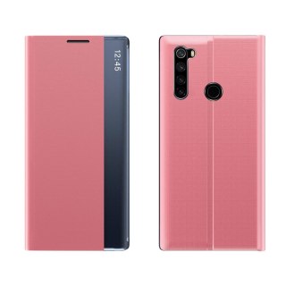 Etui z klapką z funkcją podstawki do Xiaomi Redmi Note 8T różowy