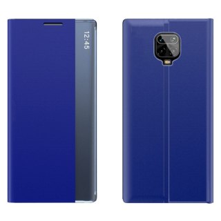 Etui z klapką z funkcją podstawki do Xiaomi Redmi Note 9 Pro / Redmi Note 9S niebieski