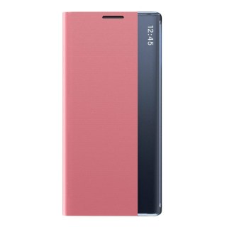 Etui z klapką z funkcją podstawki do Xiaomi Redmi Note 9 Pro / Redmi Note 9S różowy