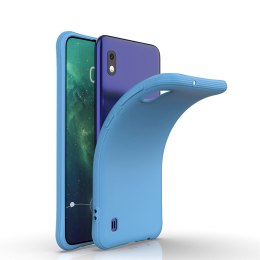 Elastyczne żelowe etui do Samsung Galaxy A10 niebieski