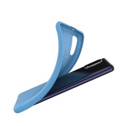 Elastyczne żelowe etui do Samsung Galaxy A41 niebieski