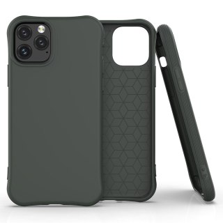 Elastyczne żelowe etui do iPhone 11 Pro ciemnozielony