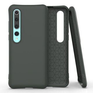 Elastyczne żelowe etui do Xiaomi Mi 10 Pro / Xiaomi Mi 10 ciemnozielony