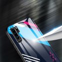 Etui nakładka ze szkła hartowanego Color Glass Case z osłoną na aparat do Huawei P30 Pro wzór 4