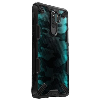 Etui pancerne z ramką Ringke Fusion X Design do Xiaomi Redmi Note 8 Pro czarny