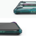 Pancerne etui Ringke Fusion X z ramką do OnePlus 8 Pro zielony