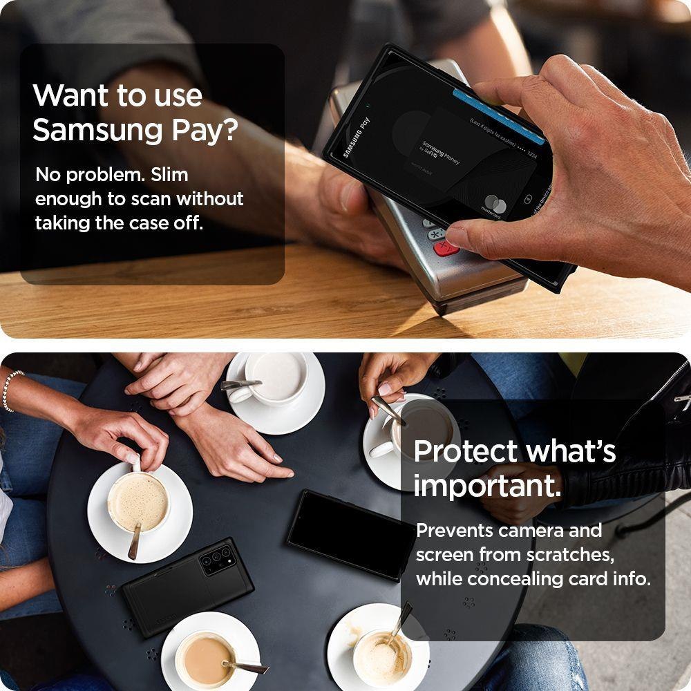 Etui Spigen Slim Armor CS do Samsung Galaxy Note 20 Ultra czarny
