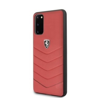 Etui Ferrari Hardcase do Samsung Galaxy S20 czerwony/red Heritage