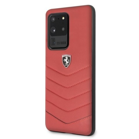 Etui Ferrari Hardcase do Samsung Galaxy S20 Ultra czerwony/red Heritage