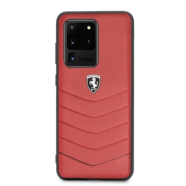 Etui Ferrari Hardcase do Samsung Galaxy S20 Ultra czerwony/red Heritage