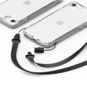 Etui z żelową ramką Ringke Fusion do iPhone SE 2020 / iPhone 8 / iPhone 7 przezroczysty