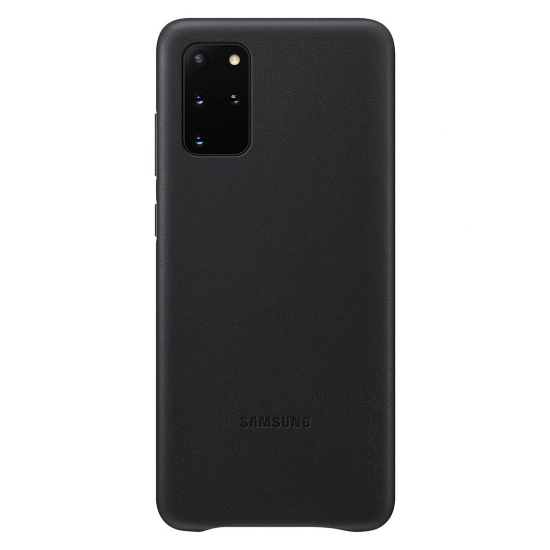 Skórzane etui Samsung Leather Cover ze skóry naturalnej do Samsung Galaxy Note 20 Ultra czarny