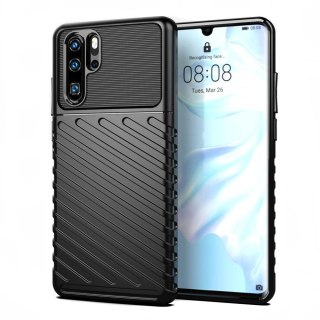 Etui Thunder Case Elastyczne Pancerne do Huawei P30 Pro czarny