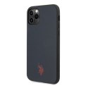Etui US Polo do iPhone 11 Pro granatowy/navy Polo Type Collection