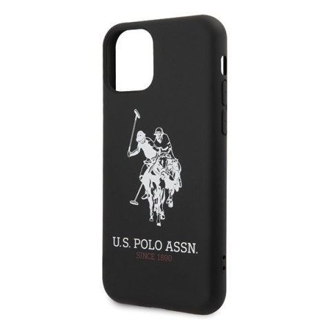 Etui US Polo do iPhone 11 Pro czarny/black Silicone Collection