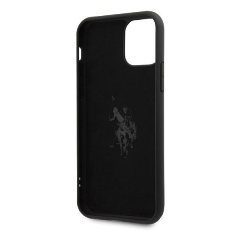 Etui US Polo do iPhone 11 Pro czarny/black Silicone Collection