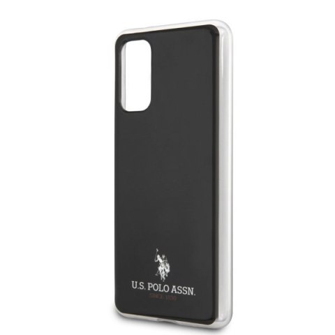 Etui US Polo do Samsung Galaxy S20+ czarny /black Shiny