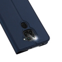 Etui z klapką DUXDUCIS Skinpro do Xiaomi Redmi Note 9 / Redmi 10X niebieski