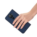 Etui z klapką DUXDUCIS Skinpro do Xiaomi Redmi Note 9 / Redmi 10X niebieski