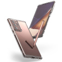 Ringke Fusion etui z żelową ramką do Samsung Galaxy Note 20 Ultra przezroczysty