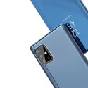 Etui z klapką Clear View Case do Samsung Galaxy A71 5G niebieski