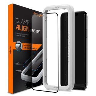 Szkło Hartowane Spigen Alm Glass Fc do Iphone 11 Black