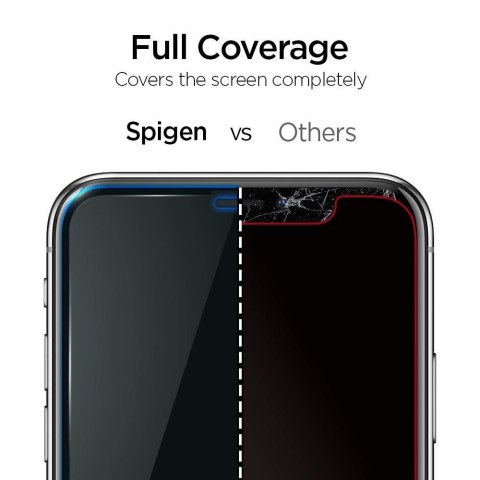 Szkło Hartowane Spigen Alm Glass Fc do Iphone 11 Black