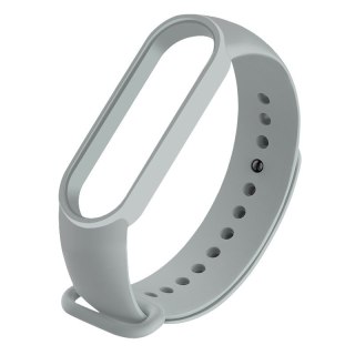 Zamienna silikonowa opaska do Xiaomi Mi Band 5 szary