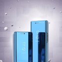 Etui z klapką Clear View Case do Huawei Y5p różowy