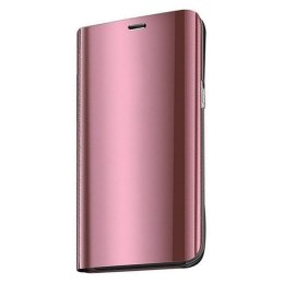 Etui z klapką Clear View Case do Samsung Galaxy A51 różowy