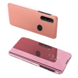 Etui z klapką Clear View Case do Xiaomi Redmi Note 8T różowy