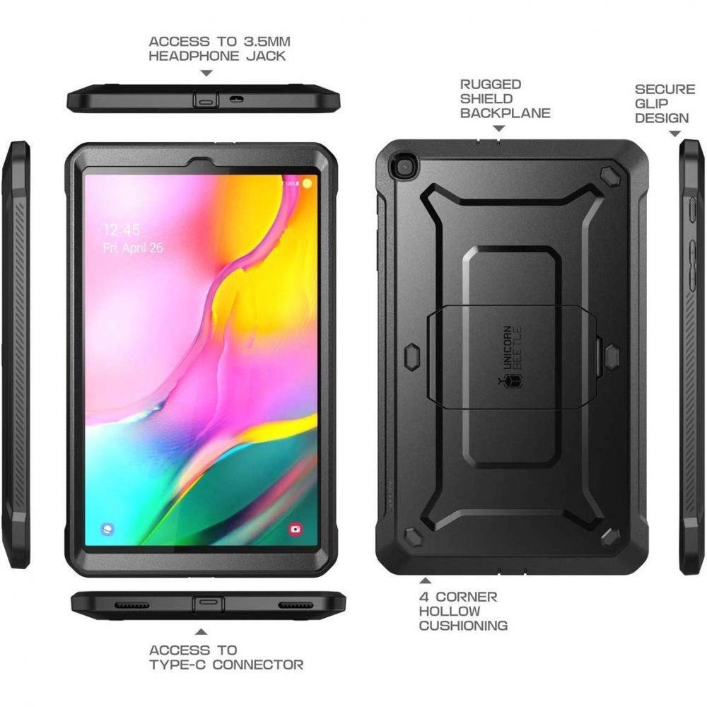 Etui Supcase Unicorn Beetle Pro do Samsung Galaxy Tab A 10.1 2019 Black