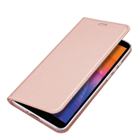 Etui z klapką DUX DUCIS Skin Pro do Huawei Y5p różowy