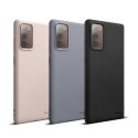 Ultracienkie żelowe etui Ringke Air S do Samsung Galaxy Note 20 czarny