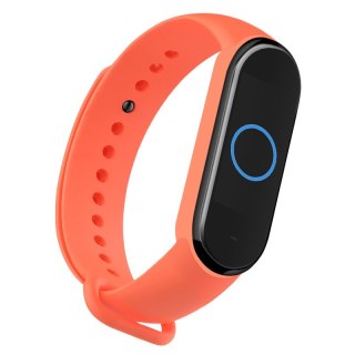 Zamienna silikonowa opaska do Xiaomi Mi Band 5 pomarańczowy