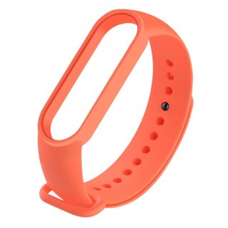 Zamienna silikonowa opaska do Xiaomi Mi Band 5 pomarańczowy