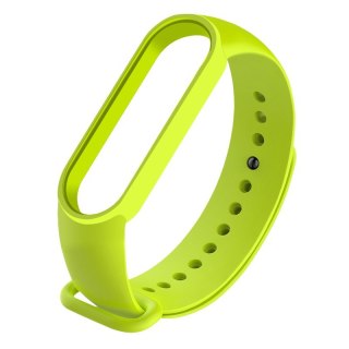 Zamienna silikonowa opaska do Xiaomi Mi Band 5 / 6 / 7 zielony