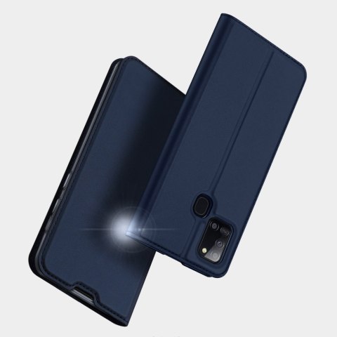 Etui z klapką DUX DUCIS Skin Pro do Samsung Galaxy A21S złoty