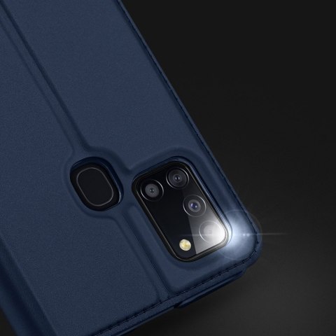 Etui z klapką DUX DUCIS Skin Pro do Samsung Galaxy A21S złoty