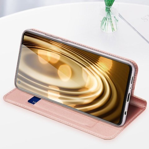 Etui z klapką DUX DUCIS Skin Pro do Samsung Galaxy A21S złoty