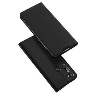 Etui z klapką Dux Ducis do Motorola Moto G8 Power czarny