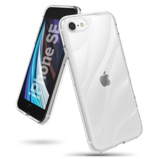 Żelowe etui Ringke Flow do iPhone SE 2020 / iPhone 8 / iPhone 7 przezroczysty