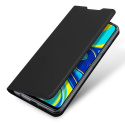 Etui Dux Ducis + szkło ochronne do Xiaomi Redmi Note 9 Pro / 9 Pro Max / 9S czarny