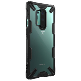 Etui pancerne z ramką Ringke Fusion X do OnePlus 8 Pro czarny