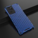 Etui z żelową ramką Honeycomb do Samsung Galaxy Note 20 niebieski