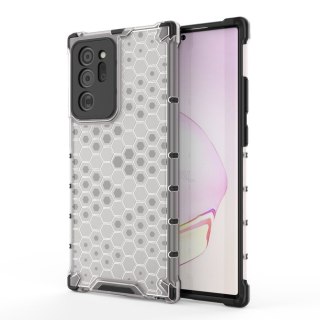 Etui z żelową ramką Honeycomb do Samsung Galaxy Note 20 przezroczysty