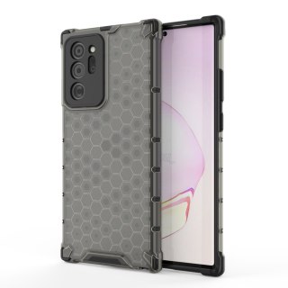 Etui z żelową ramką Honeycomb do Samsung Galaxy Note 20 Ultra czarny