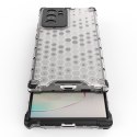 Etui z żelową ramką Honeycomb do Samsung Galaxy Note 20 Ultra przezroczysty
