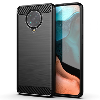 Elastyczne etui Carbon Case do Xiaomi Redmi K30 Pro / Poco F2 Pro czarny